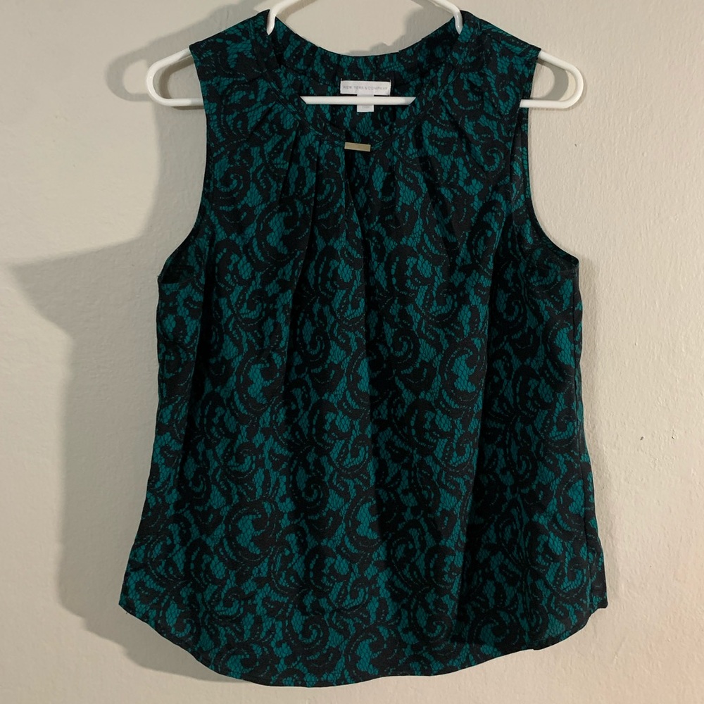 Tank-Top Blouse, New York & Company